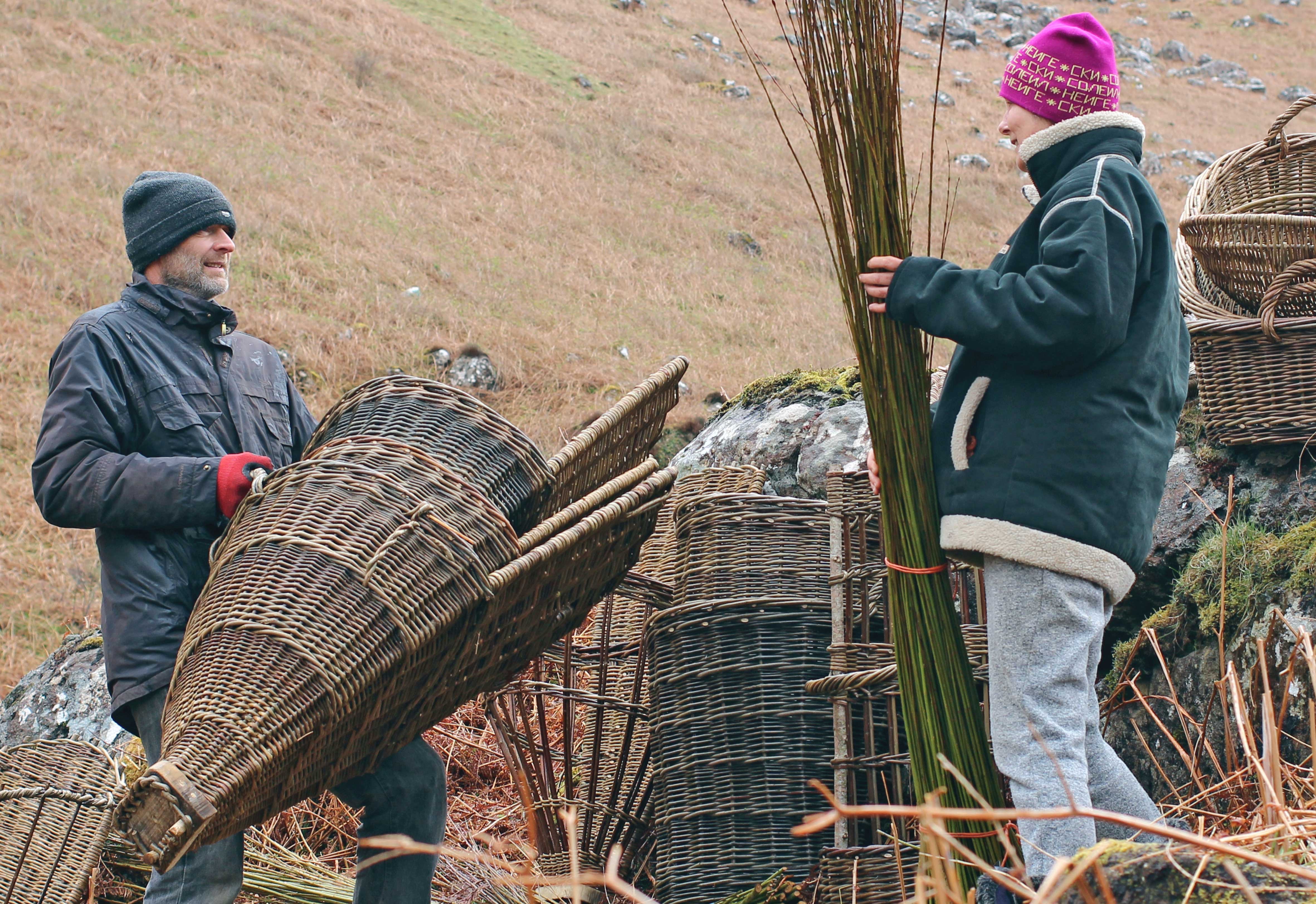 8 All About Willow's Catherine Davies and Pascal Carr on Eigg with the